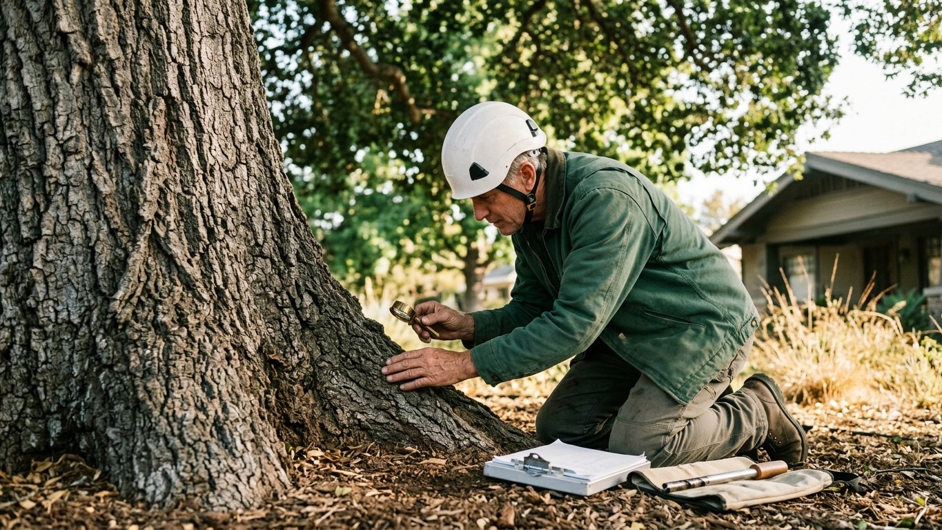 Arborist & Tree Health work on a Los Angeles property